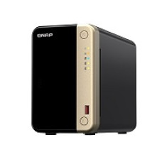 Servidor Nas Compacto de 2 Bahías 8GB RAM Intel Celeron 4 Núcleos 25GBe TS-264-8G-US - QNAP