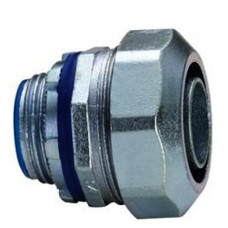 Conector Recto Para Flexible C/Pvc 50Mm