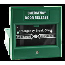 Pulsador de salida Emergencia color verde - ZKTeco Pulsador de salida Emergencia color verde - ZKTeco