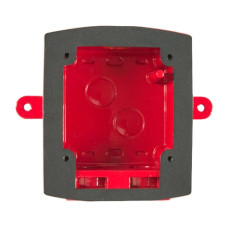 Caja Posterior de Metal Resistente a la Intemperie Roja con Montaje en Pared SA-WBB - SYSTEM SENSOR