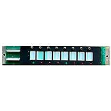 Modulo 8 Interruptores Switch / 8 LED Amarillos 4100-1281 - SIMPLEX