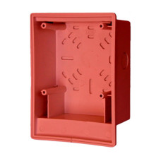 Caja Montaje Superficie Parlante/estrobo Roja G4rb - EDWARDS