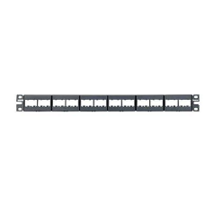 PATCH PANEL 24P MODULAR VACIO NEGRO - Panduit