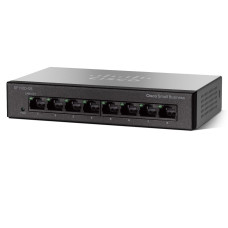 Switch Cisco Fast Ethernet SF110D-08, 8 Puertos 10/100Mbps, No Administrable