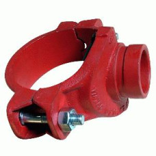 TEE MECANICA RANURADA 4" X 2" UL FM