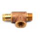 Válvula de Alivio FPPI Ajustable 75 a 175 PSI Bronce NPT 1/2