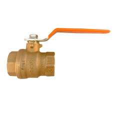 Válvula Industrial Bola Bronce 600Psi UL/FM Hilo NPT 1/2"