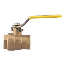 Válvula Industrial Bola  UL/FM Bronce-inox 600Psi Hilo NPT 1/2"