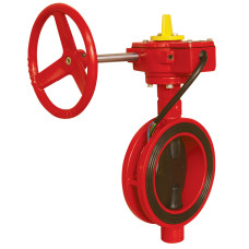 Válvula Industrial Mariposa Wafer  ULFM SW Tamper 300Psi 10"