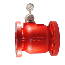 Válvula Industrial Reductora UL Incendio 30-100 Psi Flange 3"