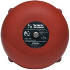 Campana SSM24-6 24VDC - Color Rojo - 6 Pulgadas - Notifier