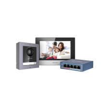 Kit Portero Audio-video Ip Con Pantalla Hik - HIKVISION