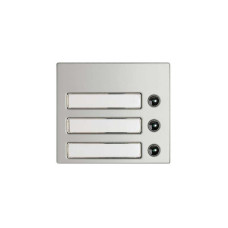 Modulo Frontal 3 Pulsadores Alum - BTICINO