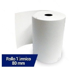 Rollo De Papel Termico 79Mm X 80M Para Impresora Termica - NACIONAL