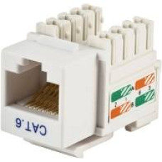 Modulo RJ45 Blanco Cat 6