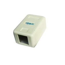 Caja Vacía Roseta Simple para Modulo RJ45 Sobrepuesta LTCOACCE0654 - TRIMERX