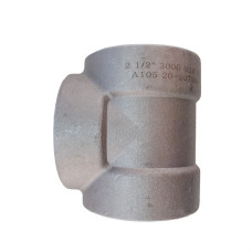 Válvula Industrial Fitting Tipo TEE SBM-PTV A105 Sw 1/2"