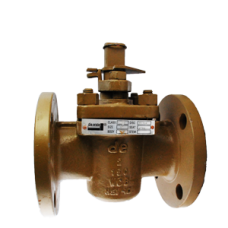 Válvula Industrial Cono Lubricado  WCB Flanges #150 2 1/2
