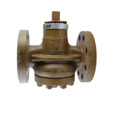 Válvula Industrial Cono Lubricado  WCB Flanges #300 1 1/2