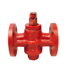 Válvula Industrial Cono Lubricado  Flanges #125 2 1/2
