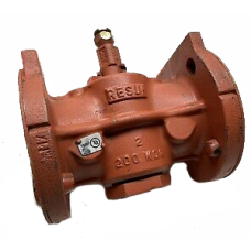 Válvula Industrial Cono Lubricado  Flanges #125 1 1/2