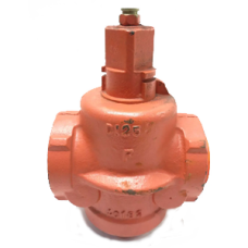 Válvula Industrial Cono Lubricado  Hilo NPT #125 1 1/2