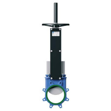 Válvula Industrial Guillotina  Serie Xb Js500/ss316/poliuretano 6