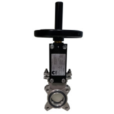 Válvula Industrial Guillotina  Serie Ab Ss316/ss316/viton 5