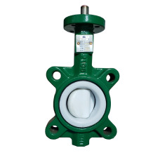 Válvula Industrial LUG Ptv WCB/ Ss316 Rev. Uhmwpe 5 Válvula Industrial LUG Ptv WCB/ Ss316 Rev. Uhmwpe 5