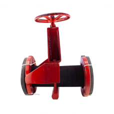 Válvula Industrial Pinch Abierta Ptv Lx-200 FLg 2