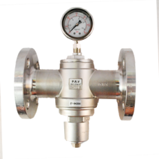 Válvula Industrial Reductora  Ss316/viton 1-6 Bar, Flanges 4