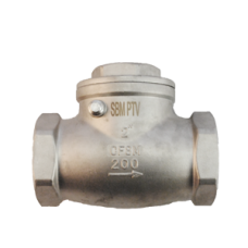 Válvula de Retención Swing Check (Clapeta) SS316/SS316 NPT 200 PSI 4 Válvula de Retención Swing Check (Clapeta) SS316/SS316 NPT 200 PSI 4