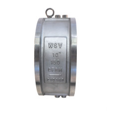 Válvula Industrial Duo Check Wsv Wafer Ss316/ss316/viton #150 5 Válvula Industrial Duo Check Wsv Wafer Ss316/ss316/viton #150 5