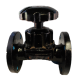 Válvula de Diafragma Recta DI Ebonitado/Butylo Flange 2 1/2 Válvula de Diafragma Recta DI Ebonitado/Butylo Flange 2 1/2