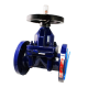 Válvula de Diafragma Revestida WCB/rev. PFA Flange 1