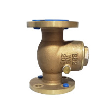 Válvula de Retención Swing Check (Clapeta) Marca Okv Bronce Naval ANSI 150 2 1/2