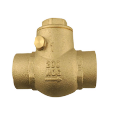 Válvula de Retención Swing Check (Clapeta) Lfwcv Bronce 200Wog Hilo NPT 1
