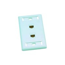 FWA PLACA FACE PLATE 2 POSICIONES BLANCO FWA PLACA FACE PLATE 2 POSICIONES BLANCO