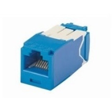 Módulo de Ficha con Terminación Estilo TG Mini-Com UTP RJ45 Categoría 6A Azul CJ6X88TGBU - Panduit