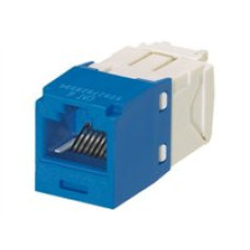 Módulo de Ficha con Terminación Estilo TG Mini-Com UTP RJ45 cat 6 Azul CJ688TGBU - Panduit