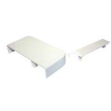 Tapa Extremo 105x50 mm Blanca - Legrand