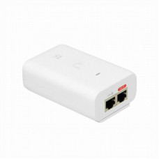 Inyector PoE 48Vdc 31.2W 0,65A Gigabit 802.3at U-POE-AT - UBIQUITI