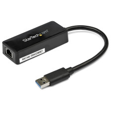 Adaptador Tarjeta de Red NIC Externa USB 3.0 de 1 Puerto Gigabit Ethernet RJ45 y Puerto USB USB31000SPTB - StarTech.com