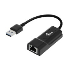 Adaptador de USB 3.0 a RJ45 negro - Xtech