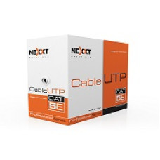 Caja de Cable Cat5e 4 Pares 24AWG U/UTP CM 100m/328ft - Nexxt