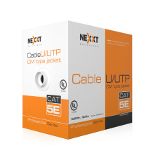  Caja de Cable UTP Cat5e 4P 25AWG CM 305mts GR AB355NXT31 - Nexxt Solutions Infrastructure