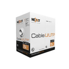 Cable de Bobina UTP Cat5E 25AWG CMX 100mts Gris AB355NXT41 - Nexxt Solutions Infrastructure