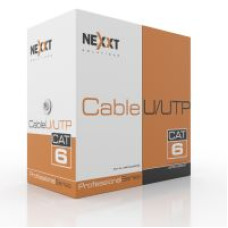 Nexxt Giga Cat6 Cable 4P 23AWG U - UTP CMR Gray 305m - 1000ft - Nexxt Solutions Infrastructure