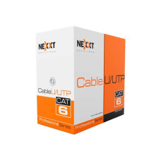 Caja de Cable U/UTP Cat6 305mts CMR Azul NGC-3UURBT00 - Nexxt Solutions Infrastructure