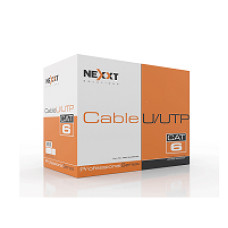 Nexxt Mega Cat6 Cable 4P 23AWG U/UTP CM 100m/328ft 100M BOX